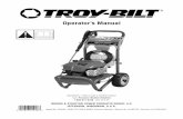 Operator’s Manual - bsppwebtools.com · Model No. 020295 (3000 PSI (206.8 BARS) Pressure Washer) Manual No. 201837GS Revision A (01/29/2007) BRIGGS & STRATTON POWER PRODUCTS GROUP,