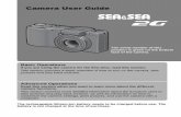 Camera User Guide - SEA&SEA Underwater Imaging · Camera User Guide Basic Operations If you are using the camera for the first time, read this section. This section provides a basic