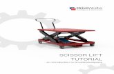 SCISSOR LIFT TUTORIAL - CAD WORKS · that designs and manufactures scissor lifts, where each scissor lift you design is the same but different.