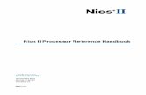 Nios II Processor Reference Handbook - Columbia …sedwards/classes/2008/4840/n2cpu_nii5v1.pdf · Document Revision History ..... 1–7 Chapter 2. Processor Architecture Introduction