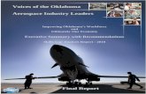 Executive Summary with Recommendations - Oklahoma Exec Summary-6-1-2011.pdf · Voices of the Oklahoma Aerospace Industry Leaders Improving Oklahoma’s Workforce and Ultimately Our