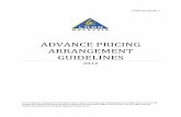 Advance Pricing Arrangement Guidelines (N2) - Hasil · irbm advance pricing arrangement guidelines inland revenue board of malaysia advance pricing arrangement guidelines table of