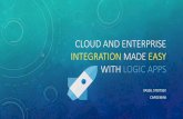 Cloud and enterprise integration made easy with Logic … Stoitsev - Cloud... · cloud and enterprise integration made easy with logic apps vassil stoitsev capgemini
