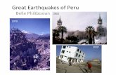 Subduction Zone Earthquakes of Peru - …web.gps.caltech.edu/~clay/PeruTrip/Talks/Philibosian_PeruEQs.pdf · • Less likely remote triggering in 1996 (2 Mw 7+ earthquakes separated