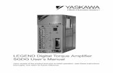 LEGEND Digital Torque Amplifier SGDG User’s Manual€¦ · LEGEND Digital Torque Amplifier SGDG User’s ... areas for users of the LEGEND Digital torque amplifier. ... • Sigma