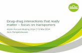 Drug-drug interactions that really matter – focus on ... · GRÜNENTHAL Name der Präsentation Datum Page 1 Drug-drug interactions that really matter – focus on transporters AGAH