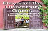 Provision of Extended Curriculum Programmes in South … · Beyond the university gates: Provision of Extended Curriculum Programmes in South Africa Proceedings of the January 2009