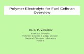 Polymer Electrolyte for Fuel Cells-an Overviewweb.iitd.ac.in/~sbasu/seminar/presentation/15Dr. S.P. Vernekar... · Polymer Electrolyte for Fuel Cells-an Overview Emeritus Scientist