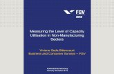Measuring the Level of Capacity Utilisation in Non ... V.S.Bittencourt -measuring... · Manufacturing Industry since 1966; ... Results of Manufacturing and Services appear to confirm