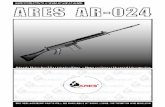 L1A1 SLR AR-024 Manu… · excessive hop best position not enough hop-up ares fire saft warninq the replacement parts will be available at ours local distributor and dealers