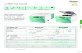MIKRO 220 / 220 R - pdfs.wolflabs.co.ukpdfs.wolflabs.co.uk/Hettich_Centrifuge_Mikro_220_220R.pdf · MIKRO 220 / 220 R TECHNOLOGY MIKRO 220 ... volume of 50 ml. The MIKRO 220 and ...