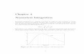 Chapter 4 Numerical Integrationnetedu.xauat.edu.cn/jpkc/netedu/jpkc2009/jsff/content/syjx/3/... · Chapter 4 Numerical Integration ... 4.1 Introduction to Quadrature We now approach