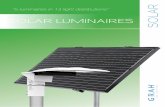 SOLAR LUMINAIRES - grahlighting.com · 057 5700 5700 45 068 6800 60 069 6900 6900 60 24 V 105 10500 77 106 10600 77 ... efficiency is increased up to 146 lm/W. NTC thermistor is used