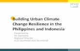 Building Urban Climate Change Resilience in the ... 2/Session... · Building Urban Climate Change Resilience in the ... 10 Cities in Bangladesh ... •Vertical and horizontal integration