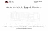 Convertible Crib and Changer #: Convertible Crib and Changer (M661/662) THIS PRODUCT IS NOT INTENDED FOR INSTITUTIONAL OR COMMERCIAL USE. If you have any questions or missing parts