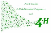 Nash County 4-H Achievement Program…nash.ces.ncsu.edu/files/library/64/achievementprogram2011... · 2011-10-11 · Parade of Flags Pledge of Allegiance ... Julia Williams –Livestock