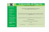 Management UNIVERSITY OF NIGERIA - unn.edu.ng CHUKWUBUZO JE… · IN THE NIGERIA PUBLIC SECTOR: ISSUES, PROBLEMS AND PROSPECTS Management ... Administration In Nigeria” Text of