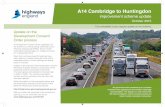 A14 Cambridge to Huntingdon - Highways Englandassets.highways.gov.uk/roads/road-projects/a14-cambridge-to... · A14 Cambridge to Huntingdon improvement scheme update October 2015