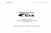 Programming Manual Volume 3 Application Implementationcdgenp01.csd.toshiba.com/tsd/docum/CIX... · Programming Manual Volume 3 Application Implementation ... This License Agreement