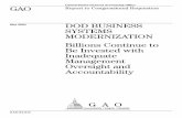 GAO-04-615, DOD BUSINESS SYSTEMS MODERNIZATION: Billions ...· May 2004 DOD BUSINESS SYSTEMS MODERNIZATION