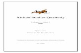 African Studies Quarterly - University of Floridasites.clas.ufl.edu/africa-asq/files/Volume-1-Issue-3.pdf · African Studies Quarterly Volume 1, Issue 3 ... (1-4) Patterns of State