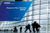 Tax Guide 2015 - KPMG · Cyprus Tax Guide 2015 | 1 ... common law in compliance with ... Application software up to EUR €1.708 Commercial vehicles Tools Boreholes