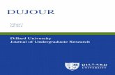 Dillard University Journal of Undergraduate Research ... · Welcome to the inaugural issue of the Dillard University Journal of Undergraduate ... David Mitrany’s ... functionalist