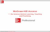 McGraw-Hill Access -- the Science Behind Learning ... · 26 engineering-specific Schaum’s Outlines for engineers to drill ... 125,000+ definitions from the McGraw-Hill Dictionary