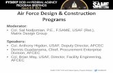 Air Force Design & Construction Programs · Air Force Design & Construction Programs Moderator: ... (P-341): ... AETC EGLIN F-35A CONSOLIDATED HQ FACILITY $8-10M Mobile