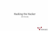 Hacking the Hacker - Verisec · Hacking the Hacker John Grundy . What Who Why . Leaks ... 2015 2014 2013 2012 2011 2010 ... blacking out broadcasts as well as …