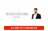 REVIEW-ZEN VIRAL - Amazon Web Servicesbonusesfrombari.s3.amazonaws.com/BONUS-REVIEW-ZENVIRAL/REVI… · how to recruit affiliates like a pro and ensure unlimited buyer traffic 100%