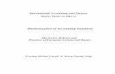 Master Thesis No 2001:11 - Göteborgs universitet · International Accounting and Finance ... CHAPTER 3 ... of accounting practices at the level of consolidated accounts of Multinational