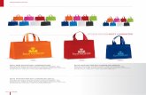 PP NON WOVEN MATT LAMINATED - lund-lund.dk · Non woven bag in trendy colours. Matt laminated. The handles are made of non woven material. Ideal for your groceries or a day at the