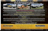 Truck & EquipmEnT AucTion The Muskogee Open · John Deere 332D Skidsteer Wheel Loader – OROPS ... Cruise, Tilt, PW, PL, Sliding 5th Wheel, Custom Tuck & Roll Interior, 11R ... Wheel,