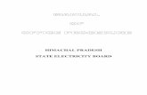 HIMACHAL PRADESH STATE ELECTRICITY …hpseb.com/books/manuals of office procedure.pdfThe Himachal Pradesh State Electricity Board was constituted in September,1971. The working of