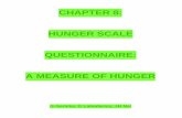 CHAPTER 8: HUNGER SCALE QUESTIONNAIRE: A … · Hunger scale questionnaire _____ 638 (b) 5 or more days in the past 30 days?