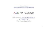 ABC PATTERNS - TFNN.com - Educating Investors · 2 Larry Pesavento Explains the History of the Gartley Pattern at Traderslog.com ... WHY ARE ABCs IMPORTANT FOR TRADERS? 5 A. WHERE