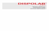 CE 98/79 ARTICOLI MONOUSO DISPOSABLE ITEMS ...kartelllabware.com.au/downloads/2017_12_dispolab.pdf101 SPATOLE PER CUVETTE E COAGULO DISPOSABLE STIRRER FOR CUVETTES TIGE POUR CUVES