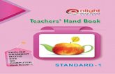 TEACHERS’ HAND BOOK - ravipublishers.com Sta-1.pdf · 13-12-1986 · TEACHERS’ HAND BOOK For Standard - 1 English Grammar Maths.. Computer Hindi Reader (Key Book) ... THE RAINBOW