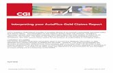 Interpreting your AutoPlus Gold Claims Report - iis.cgi.com · Cancelled based on underwriting (IBC code 13) Cancelled for material misrepresentation (IBC code 14) ...