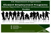 Student Employment Programs - USDA · Factsheet on Student Employment Programs Internship Program ...  Year ... degree or certificate …