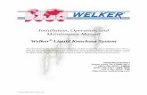 Installation, Operation, and Maintenance Manual · Welker ®, Welker Jet , and WelkerScope® are Registered Trademarks owned by Welker, Inc.