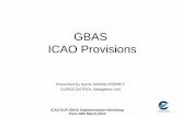 GBAS ICAO Provisions Meetings Seminars and Workshops... · GBAS ICAO Provisions ... (FAP) for an ILS approach procedure), the missed approach point ... Volume II, Part III, Section