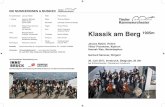 Klassik am Berg 1905m - Tiroler Kammerorchester … am Berg 1905m Janusz Nykiel, Violine Viktor Praxmarer, Alphorn Hannah Wex, Marimbaphon Gerhard Sammer, Dirigent 30. Juni 2017, Innsbruck,