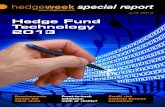 Hedge Fund Technology 2013 - Maples Fund Services · Hedge Fund Technology 2013. ... its credibility with hedge funds. Since 1982, Bloomberg LP has been a leading market data provider