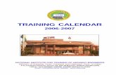 C:Documents and SettingsNITHE - Indian Academy of … · nithe2006-07tp.p65 5 National Institute for Training of Highway Engineers Training Calendar 2006-2007 Address for Communication
