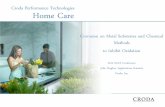 Croda Performance Technologies Home Care - SATA Point/SATA SPRING MEETING 2014/J… · Croda Performance Technologies Home Care ... Fundamentals of Metallic Corrosion in Fresh Water