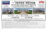 presents SEINE RIVER - Tour.pdf · THE SEINE RIVER Featuring PARIS & NORMANDY ... Formerly Viking River