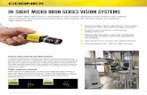 IN-SIGHT MICRO 8000 SERIES VISION SYSTEMS · IN-SIGHT MICRO 8000 SERIES VISION SYSTEMS World’s smallest, ... PatMax RedLine™ ... High Speed communication with Gigabit Ethernet