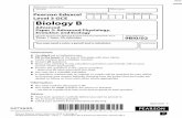 Pearson Edexcel Centre Number Candidate Number …pmt.physicsandmathstutor.com/download/Biology/A-level/Past-Papers... · Biology B Advanced Paper 2: ... Contains only six carbon